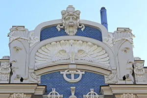 Art Nouveau house, Elizabetes street, Riga, Latvia Art Nouveau house, Elizabetes street, Riga, Latvia