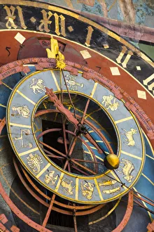 Astronomical Clock on the Zytglogge, Kramgasse, Bern (Berne), Berner Oberland, Switzerland Astronomical Clock on the Zytglogge, Kramgasse, Bern (Berne), Berner Oberland, Switzerland