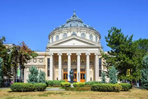 Atheneul Roman, Bucharest, Walachia, Romania Atheneul Roman, Bucharest, Walachia, Romania