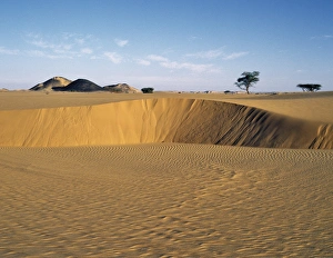 Attractive desert scenery in the Bayuda Desert of northeast Sudan Attractive desert scenery in the Bayuda Desert of northeast Sudan