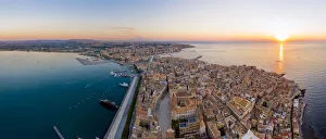 Waterfront Sunset Scene Prints: August 2020