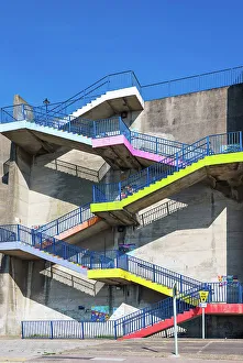 English Coastal Walks Prints: The Augusta Steps, Ramsgate, Kent, England