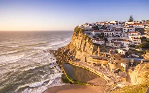 Azenhas do mar, Colares, Sintra, Lisbon district, Portugal Azenhas do mar, Colares, Sintra, Lisbon district, Portugal