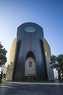 Azerbaijan, Baku, Bulvur - waterfront promenade, Baku Buisness Center Azerbaijan, Baku, Bulvur - waterfront promenade, Baku Buisness Center