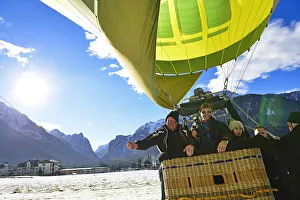 Balloon Festival Dobbiaco, Sexten Dolomites, South Tyrol, Italy, Europe Balloon Festival Dobbiaco, Sexten Dolomites, South Tyrol, Italy, Europe