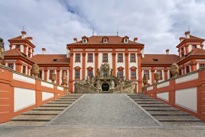 Baroque Troja Chateau, Prague, Bohemia, Czech Republic Baroque Troja Chateau, Prague, Bohemia, Czech Republic