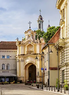 Print of Basilian Gate to Monastery