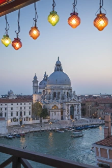 Basilica di Santa Maria della Salute from the Bauer Palazzo hotel, Grand Canal, Venice Basilica di Santa Maria della Salute from the Bauer Palazzo hotel, Grand Canal, Venice