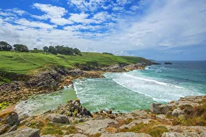 Beach of Point du Millier, Beuzec-Cap-Sizun, Finistere, Brittany, France Beach of Point du Millier, Beuzec-Cap-Sizun, Finistere, Brittany, France