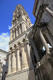 Images Dated 2010 December: Bell Tower Print, Split Cathedral