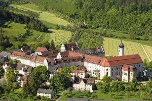 Beuron Monastery Print, Danube Valley Landscape