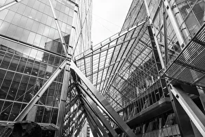 England Cityscape Photography Prints: Bishopsgate office development, London, England, UK