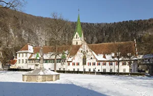 Blaubeuren Monastery, Swabian Jura, Baden-Wurttemberg, Germany Blaubeuren Monastery, Swabian Jura, Baden-Wurttemberg, Germany