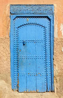 Archaeological Site of Volubilis Collection: Blue Door, Morocco, High Atlas, Marrakech, imperial city