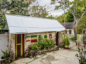 Bob Marley House, Bob Marley Mausoleum Complex, Nine Mile, Saint Ann Parish, Jamaica Bob Marley House, Bob Marley Mausoleum Complex, Nine Mile, Saint Ann Parish, Jamaica