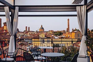 Bologna Skyline from Terrazza Mattuiani, Emilia Romagna, Italy Bologna Skyline from Terrazza Mattuiani, Emilia Romagna, Italy
