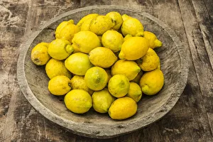 Bowl of Lemons, Soller, Serra de Tramuntana, Mallorca (Majorca), Balearic Islands, Spain Bowl of Lemons, Soller, Serra de Tramuntana, Mallorca (Majorca), Balearic Islands, Spain
