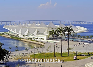 Brazil, City of Rio de Janeiro, Praca Maua, Museum of Tomorrow(Museu do Amanha) by Brazil, City of Rio de Janeiro, Praca Maua, Museum of Tomorrow(Museu do Amanha) by