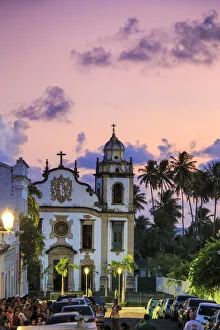 Brazil, Pernambuco, Olinda Old Town (UNESCO Site), Sao Bento Monastery Brazil, Pernambuco, Olinda Old Town (UNESCO Site), Sao Bento Monastery