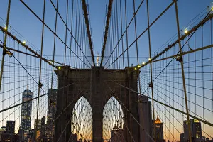 Brooklyn Bridge, New York City, New York, USA Brooklyn Bridge, New York City, New York, USA