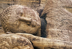 Sri Lankan Buddhism Prints: Buddha Statue