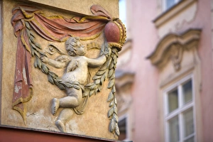 Prague Old Town Architecture Prints: Building Detail