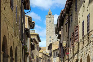 Buildings in the Historic Centre of San Gimignano, UNESCO World Heritage Site, San Buildings in the Historic Centre of San Gimignano, UNESCO World Heritage Site, San
