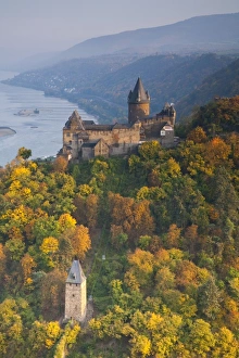 Burg Stahleck, Bacharach, Rhine Valley, Germany Burg Stahleck, Bacharach, Rhine Valley, Germany