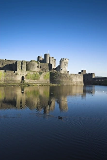 Caerphilly Castle Print, Wales