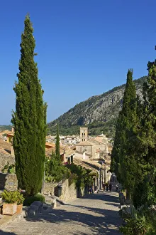 Calvary Hill in Pollenca, Majorca, Balearics, Spain Calvary Hill in Pollenca, Majorca, Balearics, Spain