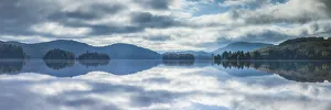 Canada, Quebec, The Laurentians, Mont Tremblant, Mont-Tremblant Village, Lac Ouimet Canada, Quebec, The Laurentians, Mont Tremblant, Mont-Tremblant Village, Lac Ouimet