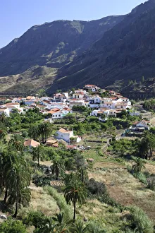 Canary Islands, Gran Canaria, Fataga Village Canary Islands, Gran Canaria, Fataga Village