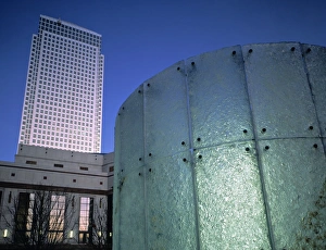 Prints of Canary Wharf, London, England Canary Wharf Prints: Canary Wharf Print, London Cityscape