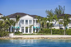Caribbean, Bahamas, Nassau, House on Paradise Island Caribbean, Bahamas, Nassau, House on Paradise Island