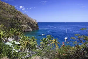 Caribbean, St Lucia, Anse Chastanet Beach Caribbean, St Lucia, Anse Chastanet Beach