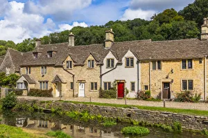 Gloucestershire Travel Destinations Prints: Castle Combe, Cotswolds, Gloucestershire, England, UK