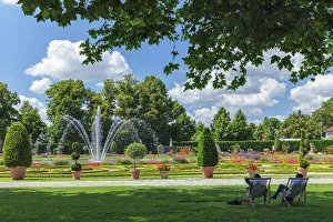 Castle grounds, Ludwigsburg Residental Palace, Ludwigsburg, Neckartal Valley Castle grounds, Ludwigsburg Residental Palace, Ludwigsburg, Neckartal Valley