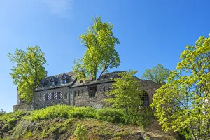 Castle ruin Kastellaun, Hunsruck, Rhineland-Palatinate, Germany Castle ruin Kastellaun, Hunsruck, Rhineland-Palatinate, Germany