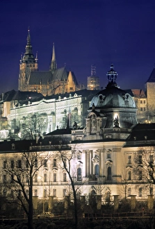 Castle & St Vitus Cathedral, Prague, Czech Republic Castle & St Vitus Cathedral, Prague, Czech Republic