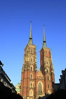 Cathedral of St. John the Baptist, Ostrow Tumski, Wroclaw, Lower Silesia, Poland Cathedral of St. John the Baptist, Ostrow Tumski, Wroclaw, Lower Silesia, Poland
