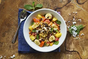 Central America, Costa Rica, muesli with fruit Central America, Costa Rica, muesli with fruit