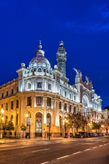 Central Post Office art nouveau building, Valencia, Comunidad Valenciana, Spain Central Post Office art nouveau building, Valencia, Comunidad Valenciana, Spain