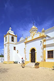 The Church of the Divine Saviour, Alvor, Eastern Algarve, Algarve, Portugal, Europe The Church of the Divine Saviour, Alvor, Eastern Algarve, Algarve, Portugal, Europe