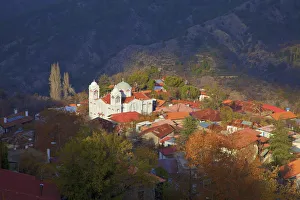 Church Of The Holy Cross In The Village Of Pedoulas, Troodos Mountains, Cyprus, Eastern Church Of The Holy Cross In The Village Of Pedoulas, Troodos Mountains, Cyprus, Eastern