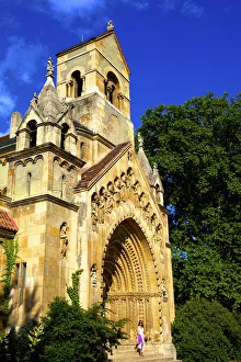 Church of Jak, Vajdahunyad Castle, Budapest, Hungary Church of Jak, Vajdahunyad Castle, Budapest, Hungary