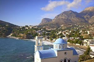 Church At Kantouni, Kalymnos, Dodecanese, Greek Islands, Greece, Europe Church At Kantouni, Kalymnos, Dodecanese, Greek Islands, Greece, Europe