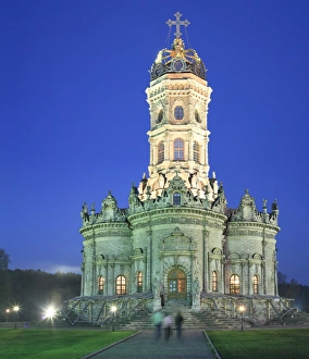 Church of the Sign of Our Lady in Dubrovitsy, Golden Ring, Russia Church of the Sign of Our Lady in Dubrovitsy, Golden Ring, Russia