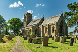 Church of St. Patrick Print, North Yorkshire, England