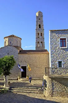 Church of Taxiarhes, Areopoli, Mani Peninsula, The Peloponnese, Greece, Southern Europe Church of Taxiarhes, Areopoli, Mani Peninsula, The Peloponnese, Greece, Southern Europe