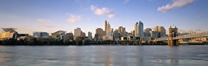 US City Skyline Photography Prints: Cincinnati